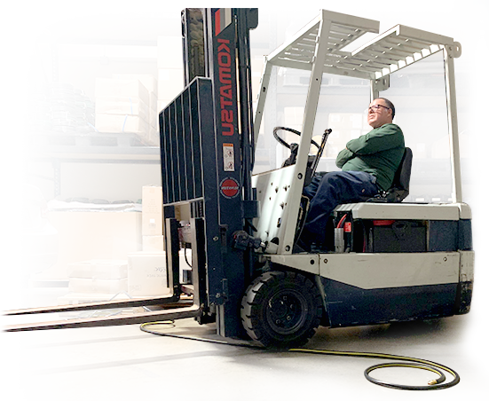 The Best Air Hose - Forklift Image